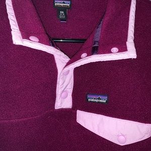 Kids size xxl Patagonia 1/4 button up